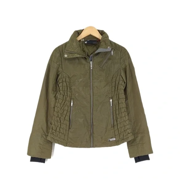 Spyder Women Jacket Primaloft Down Puffer Ski Coat in Green Women’s Size XS - Picture 1 of 16